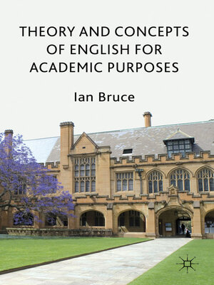 cover image of Theory and Concepts of English for Academic Purposes